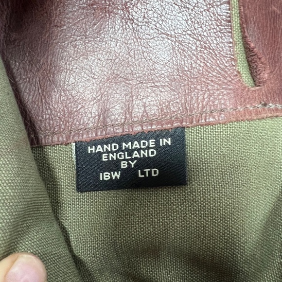 Jas M B London crossbody leather handbag handmade in England - Picture 2 of 15